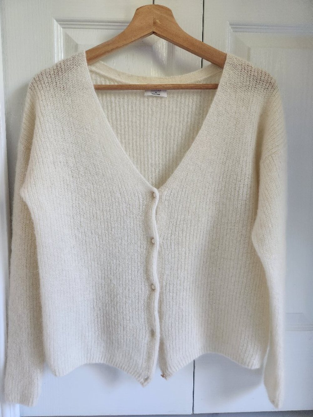 Aritzia wilfred wool/mohair sweater cardigan